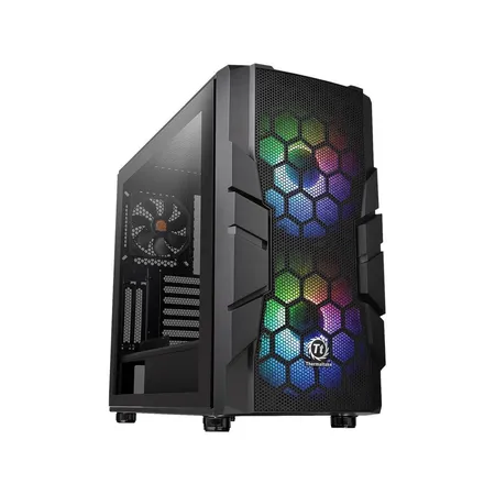 THERMALTAKE Commander C33 TG ARGB ATX Mid Tower Cabinet (Black)