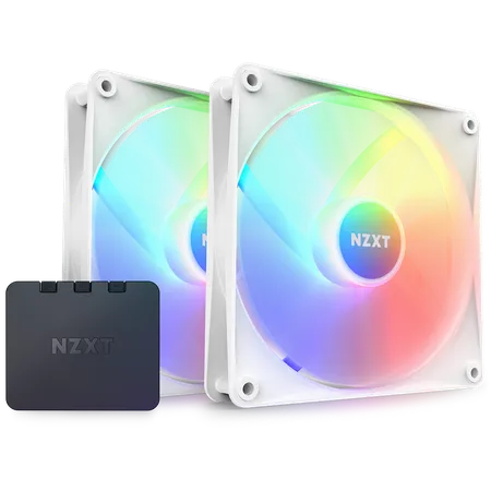 NZXT F140 RGB Core 140mm Twin Pack Black (RF-C14DF-B1)