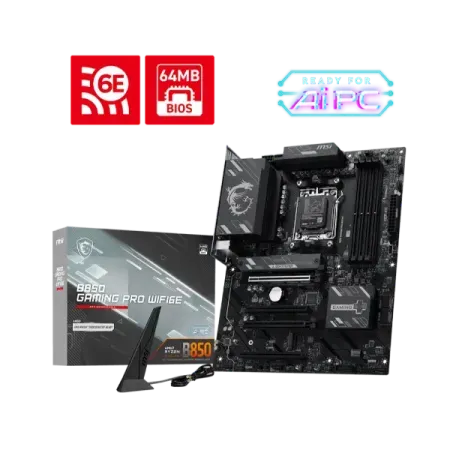 MSI B850 GAMING PRO WIFI6E AMD Motherboard