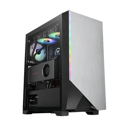 THERMALTAKE H550 TG ARGB ATX Mid Tower Cabinet (Black)