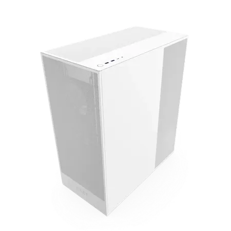 Nzxt H7 Flow Rgb Atx Mid Tower Cabinet Matte White With Rgb Fans (CM-H72FW-R1)