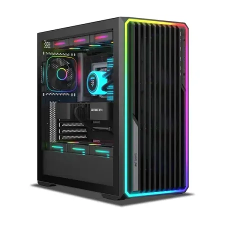 Ant Esports Mesh X 360 Mid-Tower E-ATX Gaming Cabinet (Black)