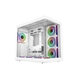 Cooler Master Elite 600 ARGB ATX Mid Tower Cabinet White (E600-WGNN-S02)