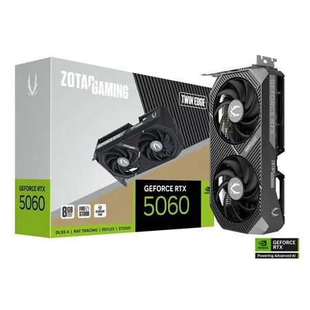 Zotac Gaming RTX 5060 Twin Edge 8GB GDDR7 Graphics Card (ZT-B50600E-10M)