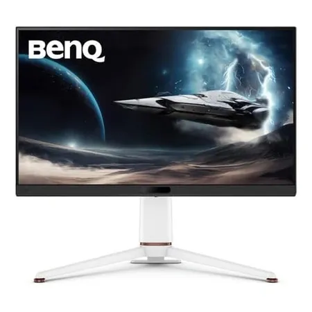 BenQ MOBIUZ EX271Q 27 Inch 2K 180Hz 1ms Gaming Monitor, AI Detail Enhancement, DP 1.4, HDMI 2.0, 65W USB-C, 95% P3, DisplayHDR 400, AMD Freesync, KVM, Pixsoul Engine, Remote Control, Best for AAA Games