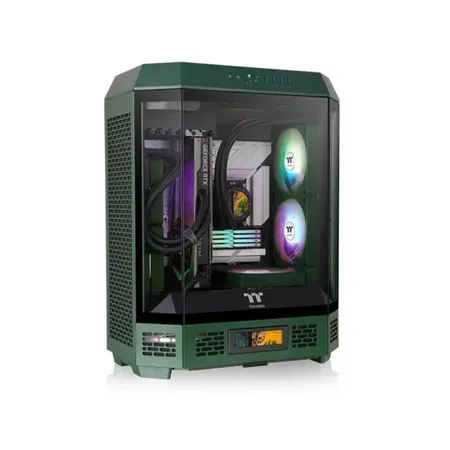 Thermaltake The Tower 600 Racing Green Mid Tower ATX Cabinet (CA-1Z1-00MCWN-00)