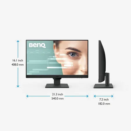 BenQ GW2490 23.8" 100Hz 1080P FHD 99% sRGB Eye Care Home Office Monitor with Speakers