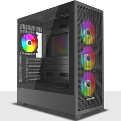 Ant Esports EVO 360 Mid Tower Black Cabinet