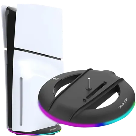 ANT ESPORTS PS5 SLIM VERTICAL DOCKING STATION STAND FOR PS5 SLIM CONSOLE DISC & DIGITAL