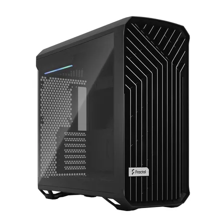 FRACTAL TORRENT COMPACT BLACK TG DARK TINT CABINET