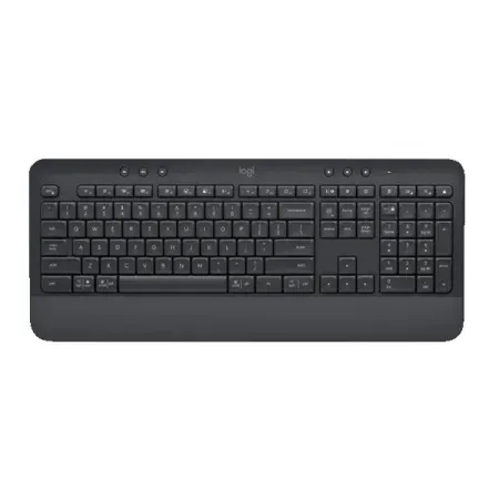 Logitech Signature K650 Wireless Bluetooth Keyboard with Palm Rest - Black