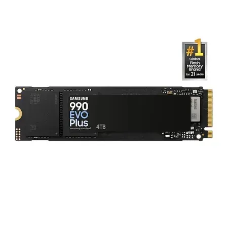 Samsung 990 EVO Plus 4TB M.2 NVMe Gen5 Internal SSD Up to 7250 MB/s Read Speed