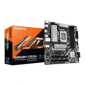 Gigabyte B860M DS3H (rev. 1.0) Intel DDR5 LGA1851 Socket Motherboard Support Intel Ultra Core 200 Series