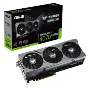 ASUS TUF Gaming GeForce RTX 4070 Ti SUPER 16GB GDDR6X OC Edition Graphic Card TUF-RTX4070TIS-O16G