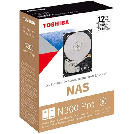 TOSHIBA N300 Pro NAS 12TB HDD