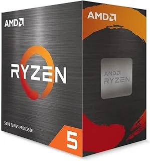 AMD 5000 Series Ryzen 5 5600X Desktop Processor 6 cores 12 Threads 35 MB Cache 3.7 GHz Upto 4.6 GHz Socket AM4 500 Series Chipset (100-100000065BOX)