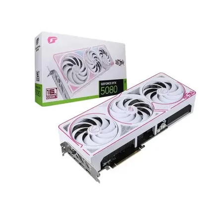 COLORFUL IGAME GEFORCE RTX 5080 ULTRA W OC 16GB-V WHITE GRAPHIC CARD