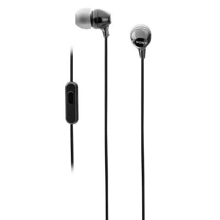 SONY MDR-EX14AP/BZ WIRED IN EAR HEADPHONE WITH MIC (BLACK)