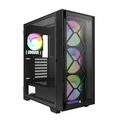 MONTECH AIR 1000 Premium ARGB ATX Mid Tower Cabinet (Black)