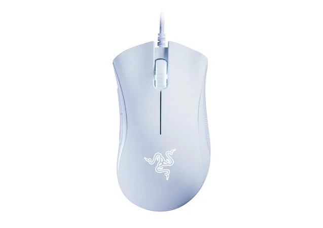 Razer DeathAdder Essential Gaming Mouse - White...