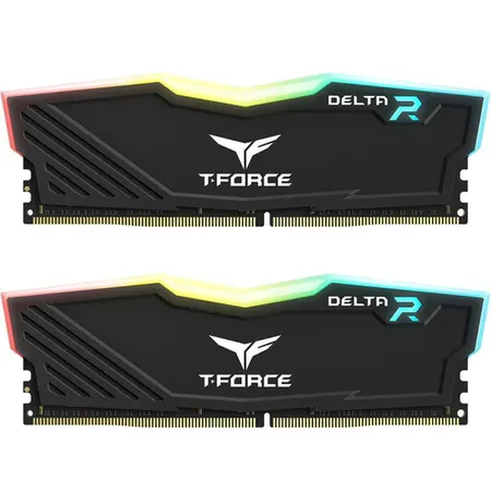 TEAMGROUP T-Force Delta TUF RGB 32GB ( 16GB x 2 ) 3200MHz DDR4 RAM ( Black ) ( CL16 )