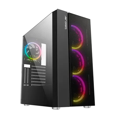 ANT ESPORTS ICE-511MT RGB EATX Mid Tower Cabinet (Black)
