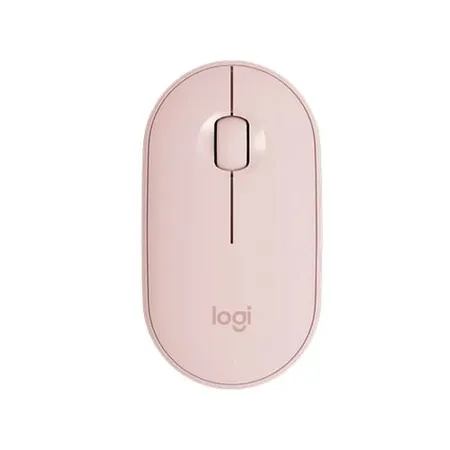 LOGITECH Pebble M350 Wireless+Bluetooth Ambidextrous Gaming Mouse ( Pebble M350 ) ( 1000DPI / 3 Macro Button ) ( Lavendrer )