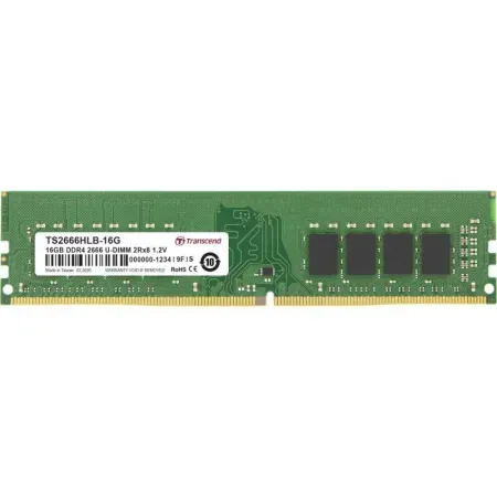 Transcend 16GB DDR4 2666 MHz Desktop Memory (JM2666HLB-16G)