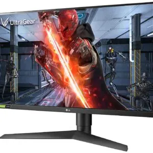 LG Ultragear 27GL650F, 27-inch IPS FHD, G-Sync Compatible, HDR 10,Display Port, HDMI x 2, Height Adjust & Pivot Stand, 144Hz, 1ms – (Black)