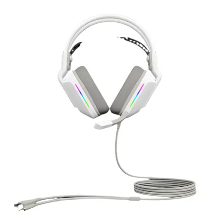ZEBRONICS Havoc Premium Wired 3.5mm Gaming Headphone ( White )