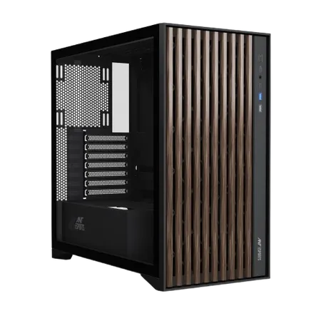 ANT ESPORTS ZEN WOOD C3 (ATX) MID TOWER CABINET (BLACK)