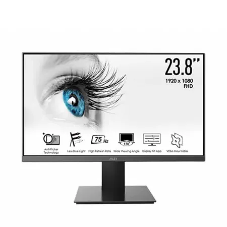 MSI Pro MP241X 24 Inch FHD 75Hz VA Panel 105% SRGB 4ms AMD Free Sync Gaming Monitor