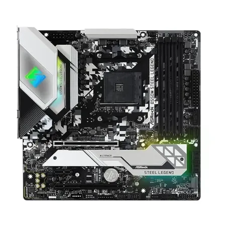 ASRock B550M Steel Legend AMD AM4 DDR4 4733+ OC Micro ATX Motherboard
