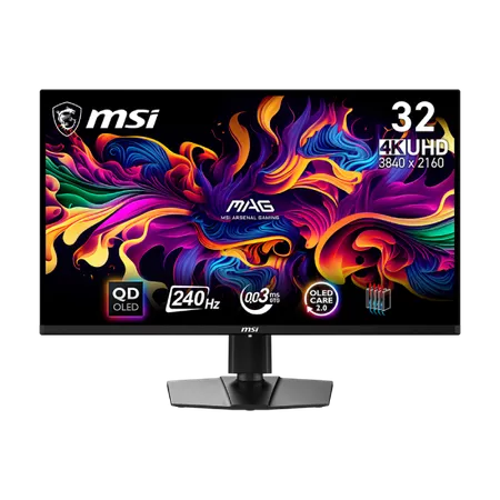 MSI MAG 321UP QD-OLED 32 Inch 165Hz 4K UHD Gaming Monitor