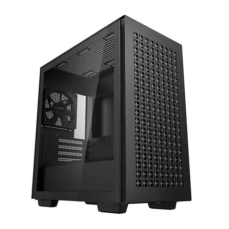 DeepCool CH370 WH (M-ATX) Mini Tower Cabinet With Tempered Glass Side Panel (White)