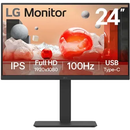 LG 24BA650 24″ IPS Full HD (1920 x 1080) 100Hz Monitor (Black)
