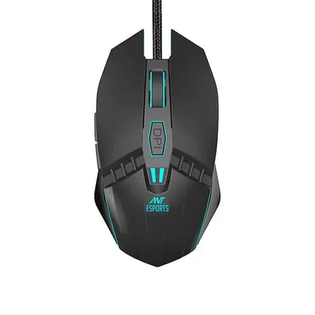 MSI Clutch GM50 Wired Ergonomic Gaming Mouse ( CLUTCH-GM50 ) ( 6400DPI / 6 Macro Button ) ( Black )