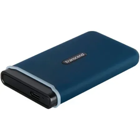 Transcend 500GB ESD260C USB 3.2 Gen 2 Type-C Portable Solid-State Drive (Silver)