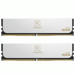 Team Group T-Create Expert 32GB (2x16GB) 6400 MHz DDR5 CL32 White (CTCWD532G6400HC32ADC01)