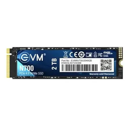 EVM N700 2TB NVMe PCIe Gen4 (2280) Internal SSD – Up to 7000MB/s, Gaming Storage, Graphene Heat Pad, 5-Year Warranty (EVMNV700/2TB)