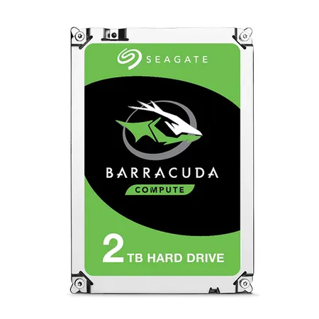 Seagate BarraCuda 2TB Internal Hard Drive HDD – 3.5 Inch SATA 6 Gb/s 7200 RPM 64 MB Cache