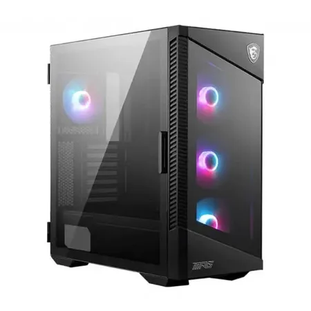 MSI MPG VELOX 100R Mid Tower Cabinet, ATX Support, USB Type C, Up To 360 mm Radiator Support