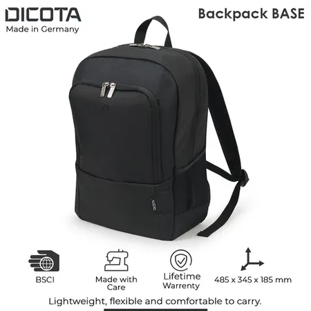 Dicota BASE 15-17.3 Inch Backpack (Black)