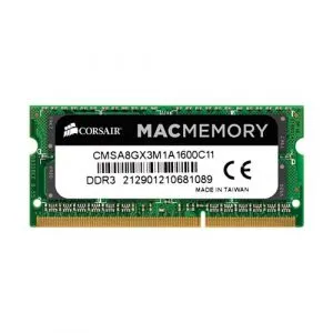Corsair Mac Memory DDR3 8GB Mac SODIMM CMSA8GX3M1A1600C11