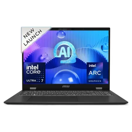 MSI PRESTIGE 14 AI EVO C2HMG-093IN /INTEL CORE ULTRA 7 255H/DDR5 16GB*2/1TB NVME PCIE SSD GEN4X4/INTEL ARC GRAPHICS/WINDOWS11 HOME/OFFICE + M365/2 YEAR WARRANTY TERM