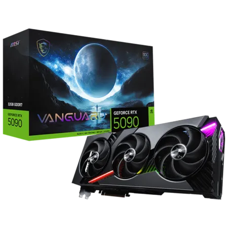 MSI RTX 5090 Vanguard SOC 32GB GDDR7 Graphics Card
