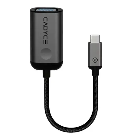 Cadyce CA-CVFHD USB-C to VGA Adapter Full HD 1080p @60Hz