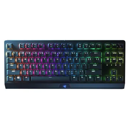 RAZER BlackWidow V3 RGB Mechanical Full Size Wired Gaming Keyboard ( Quartz ) ( Green Switch )