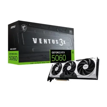 MSI RTX 5060 Ventus 2X OC 8GB GDDR7 Graphics Card