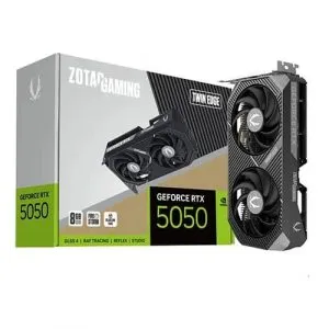 Zotac Nvidia GeForce RTX 5050 Twin Edge 8GB GDDR6 Dual Fan Graphics Card